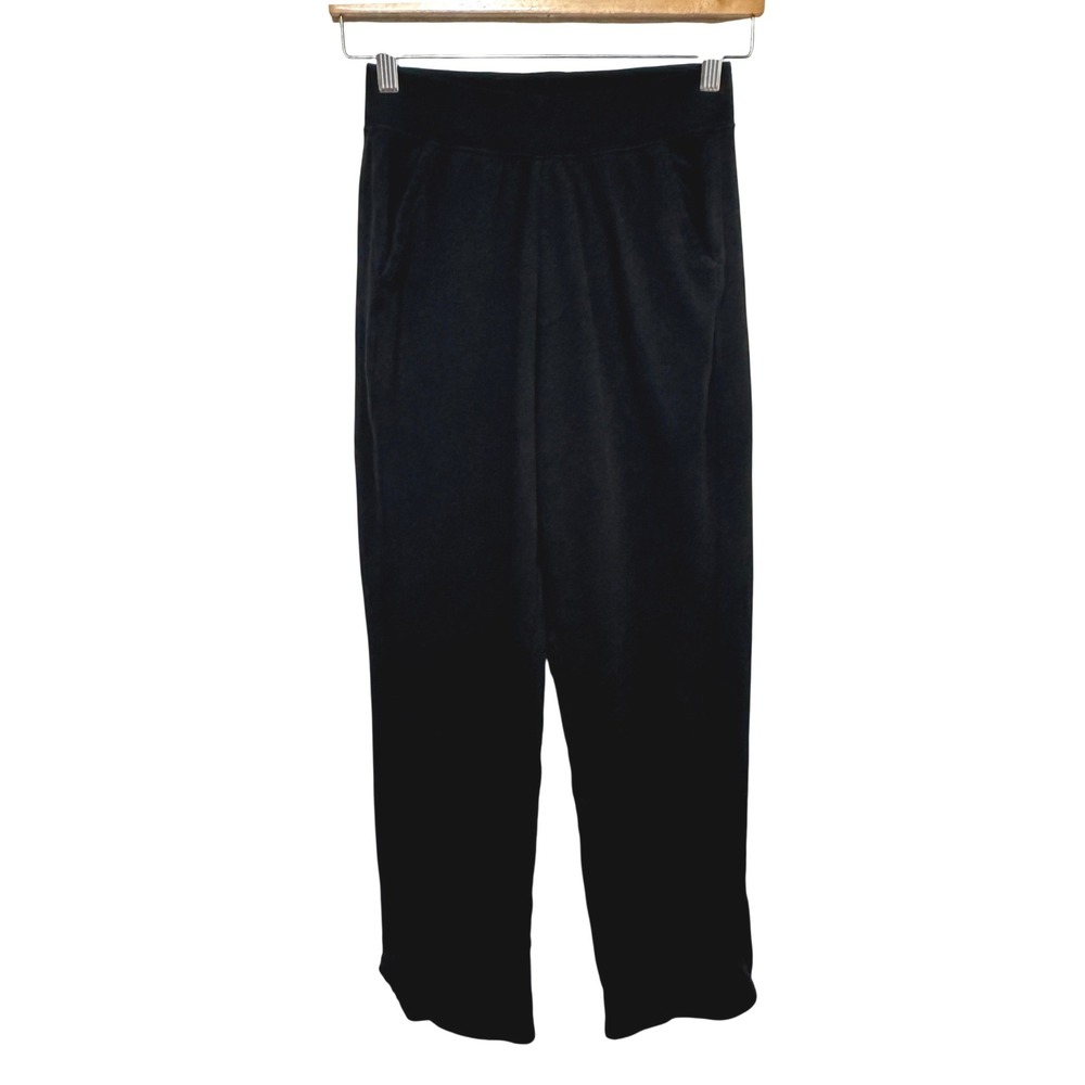 Pact Organic Cotton Black Tulip Hem Sweatpants Womens XS Activewear Athleisure